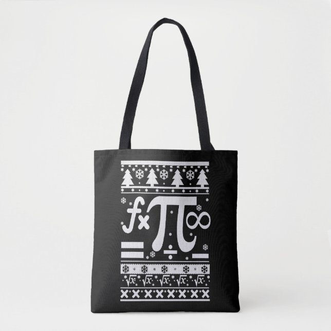 Math Christmas Tasche (Vorderseite)