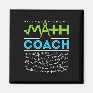 Math Coach Lehrer Dankeschön Zur Schule Magnet