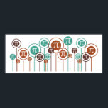 Math Daisies Poster<br><div class="desc">Math Daisies. Get this fun design featuring your hobby,  occupation,  or obsession on great t-shirts,  stickers & much more. They also make great gifts!</div>