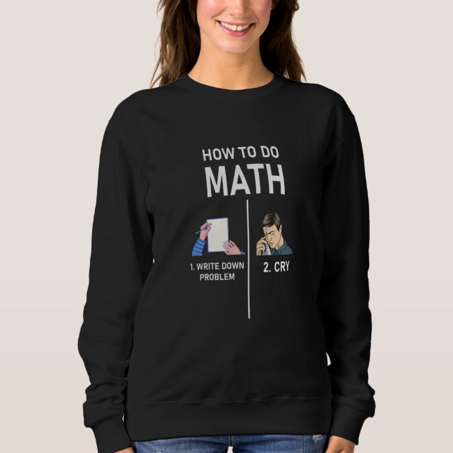 Math Designs Sweatshirt (Vorderseite)