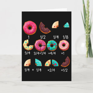 Math Donut Bruch Byck Zur Schule Lehrer Geschenke Karte