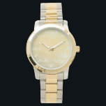 Math Equity Watch for Mathematics Geeks - Gold Armbanduhr<br><div class="desc">Goldschatten für die Uhr der mathematischen Gleichung.</div>