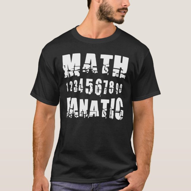 Math Fanatic T-Shirt (Vorderseite)