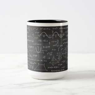 Math Formel Zweifarbige Tasse