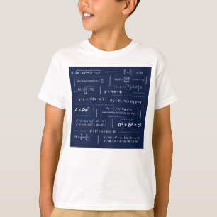 Math Formulas Cheat Sheet T-Shirt