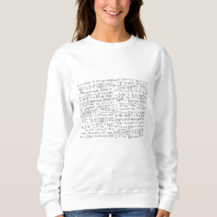 Math Formulas Muster Sweatshirt