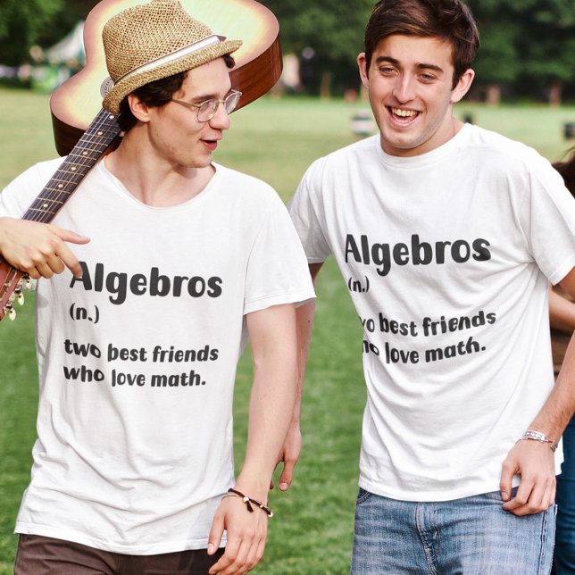 Math Funny Best Friends T-Shirt (Von Creator hochgeladen)