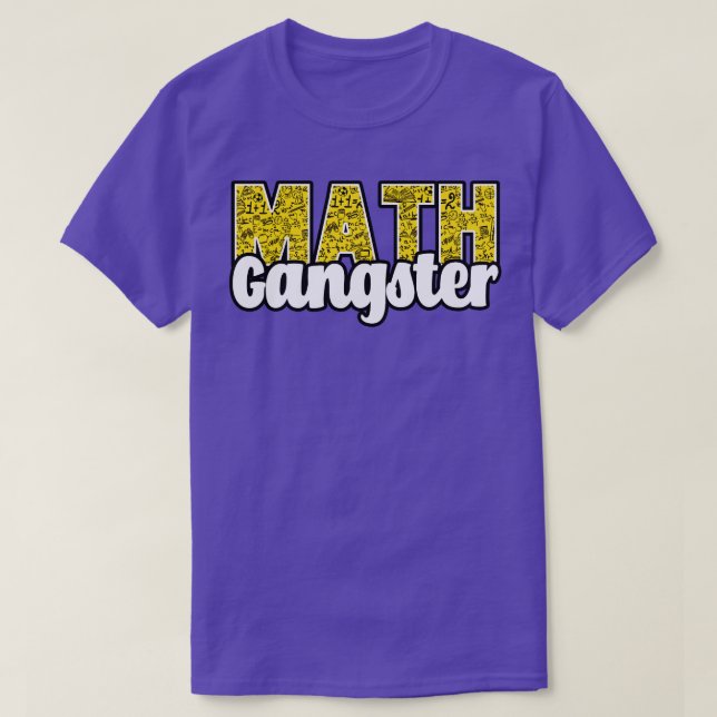 Math Gangster T-Shirt (Design vorne)