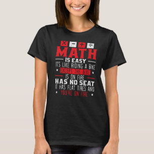 Math Geek Mathematician Algebra Numbers Gleichung T-Shirt