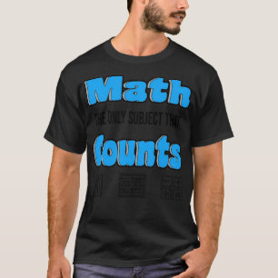 Math Geometry School Lehrer Math Genius Freunde T-Shirt