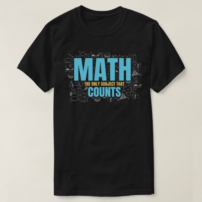 Math Gift High School Uni Math Day T-Shirt (Design vorne)