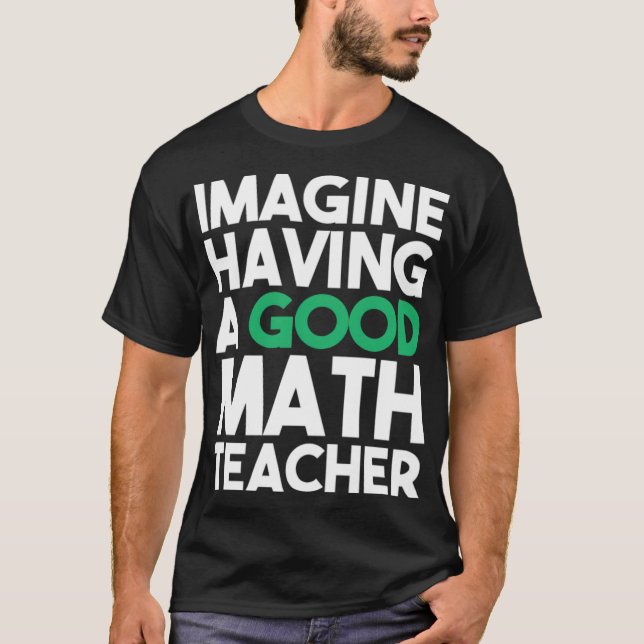 MATH HATERS STUDENTS FUNNY GIFT GUOD Cartoon bibi T-Shirt (Vorderseite)