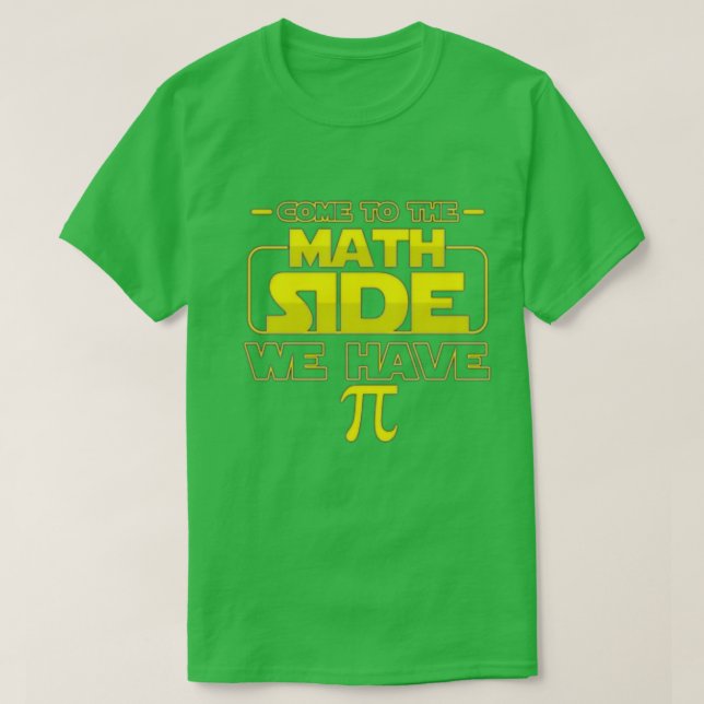 Math humer drle Math ist ein Stück Pie Zitat Mathe T-Shirt (Design vorne)