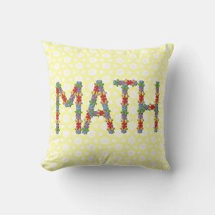 Math Jigsaw Kissen