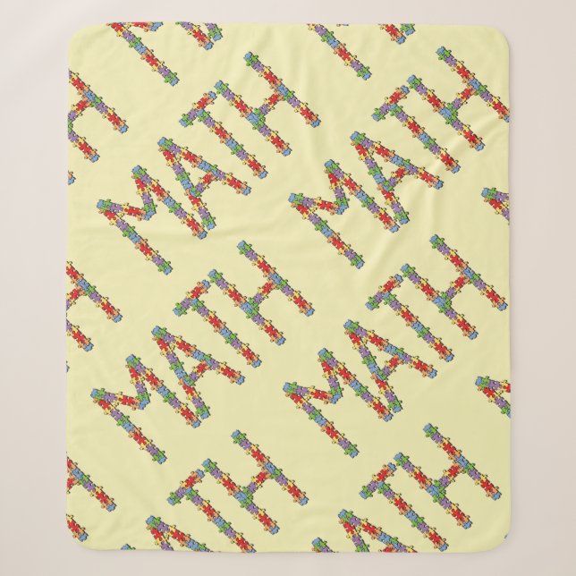 Math Jigsaw Sherpadecke (Vorderseite)