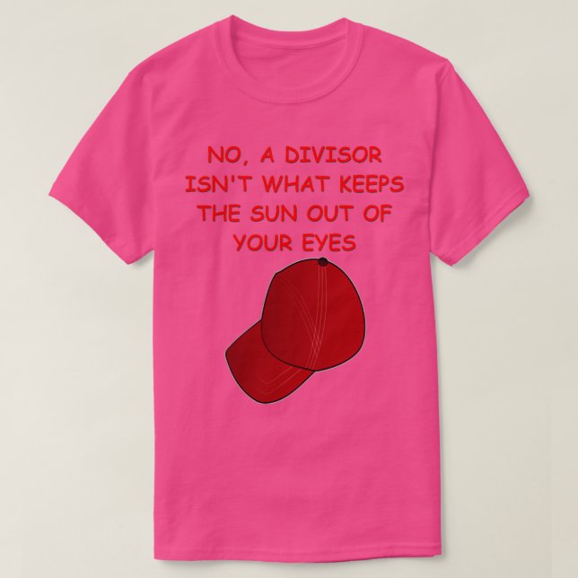 Math Joke 18 T-Shirt (Design vorne)