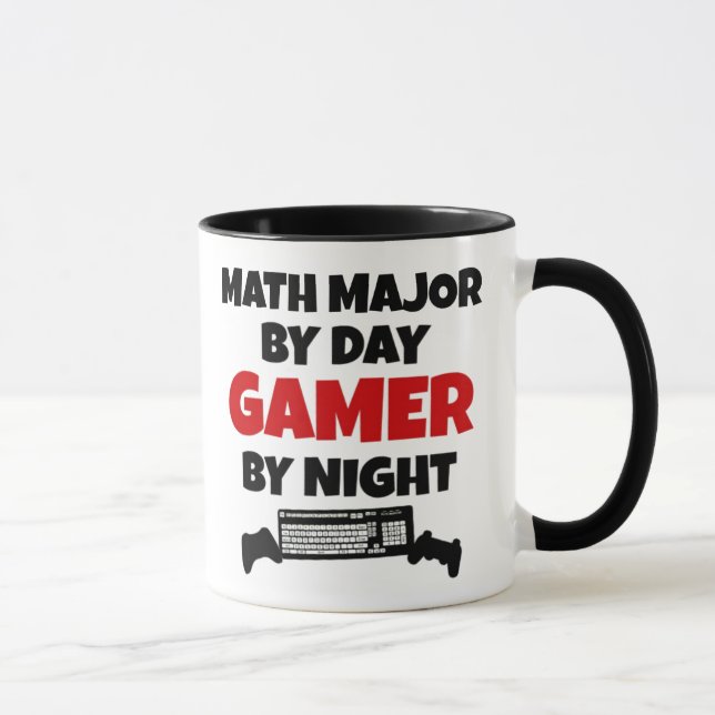 Math Major Gamer Tasse (Rechts)