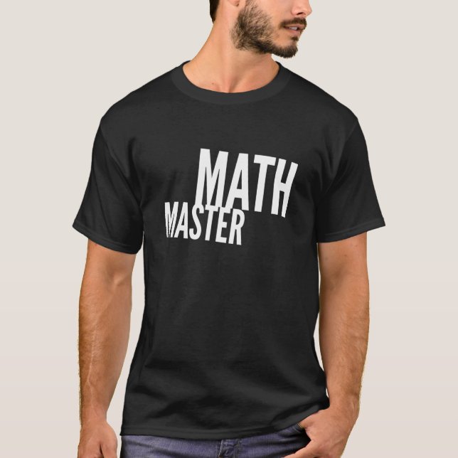 Math Master T-Shirt (Vorderseite)