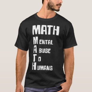 Math Mental Missuse To Humans Pferd Freundschaft T-Shirt