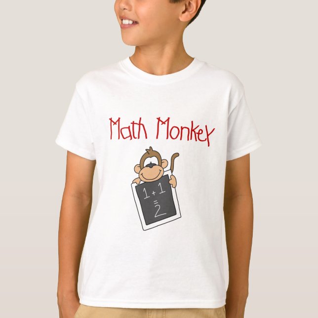 Math Monkey Tshirts und Geschenke (Vorderseite)