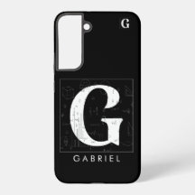 Math Monogram - Buchstabe G