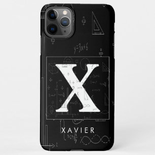 Math Monogram - Xavier iPhone 11Pro Max Case iPhone 11Pro Max Hülle