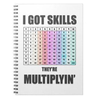 Math-Notebook Notizblock