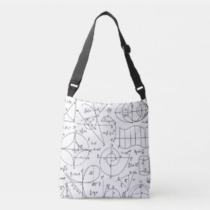 Math Pattern Tote Bag Tragetaschen Mit Langen Trägern