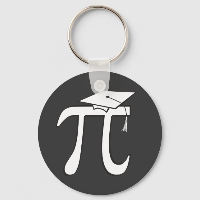 Math Pi Graduate Schlüsselanhänger (Vorderseite)