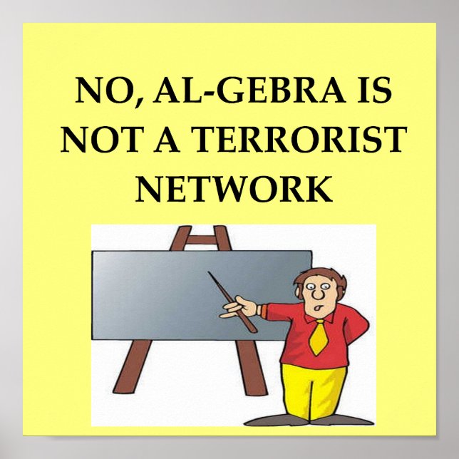 MATH-Plakate Poster (Vorne)