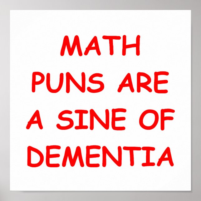 MATH-Plakate Poster (Vorne)