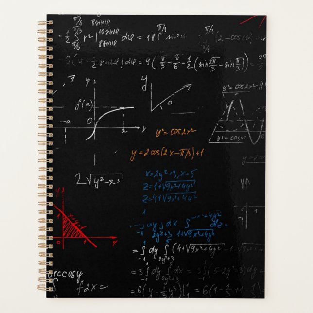 Math Planner Planer (Vorderseite)
