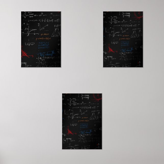 Math Poster Bilderwand Sets (Vorderseite)