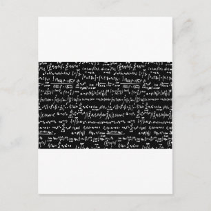 Math Postkarte