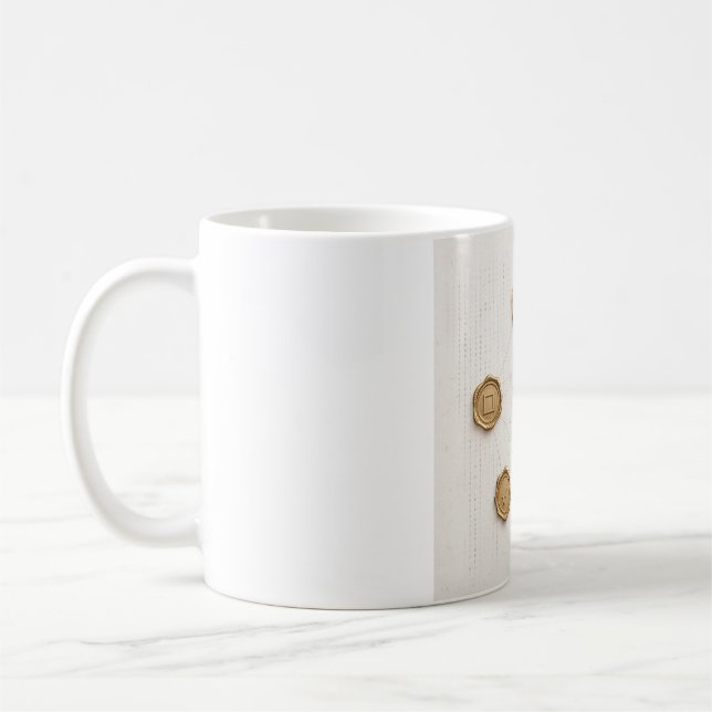 Math Proof Siegel Binär-Kunst-Mug Kaffeetasse (Links)