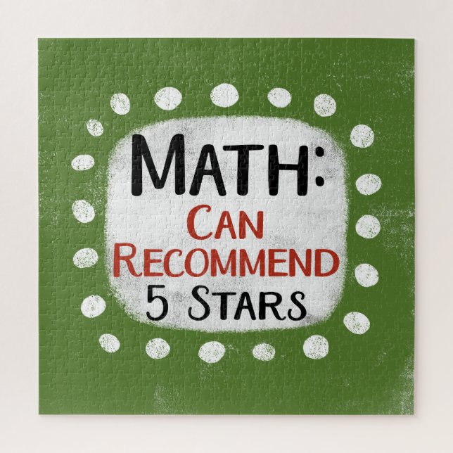 Math Review 5 étoiles Jigsaw Puzzle Puzzle (Vertical)