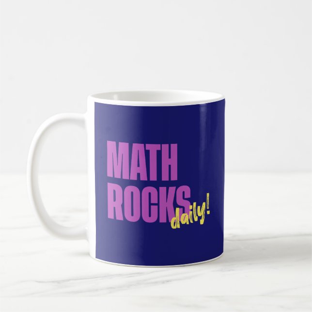 Math Rocks Daily Kaffeetasse (Links)