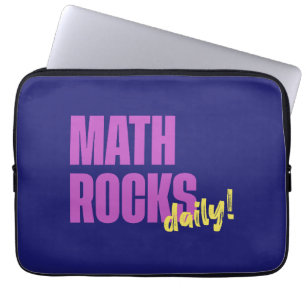 Math Rocks Daily Laptopschutzhülle