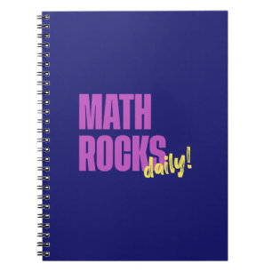 Math Rocks Daily Notizblock