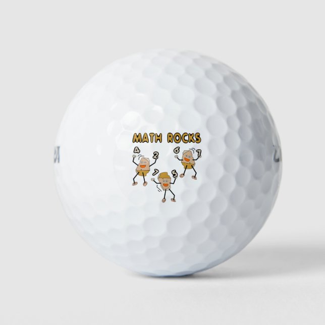Math Rocks Golfball (Vorderseite)