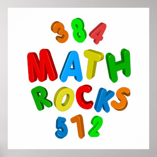 MATH ROCKS POSTER
