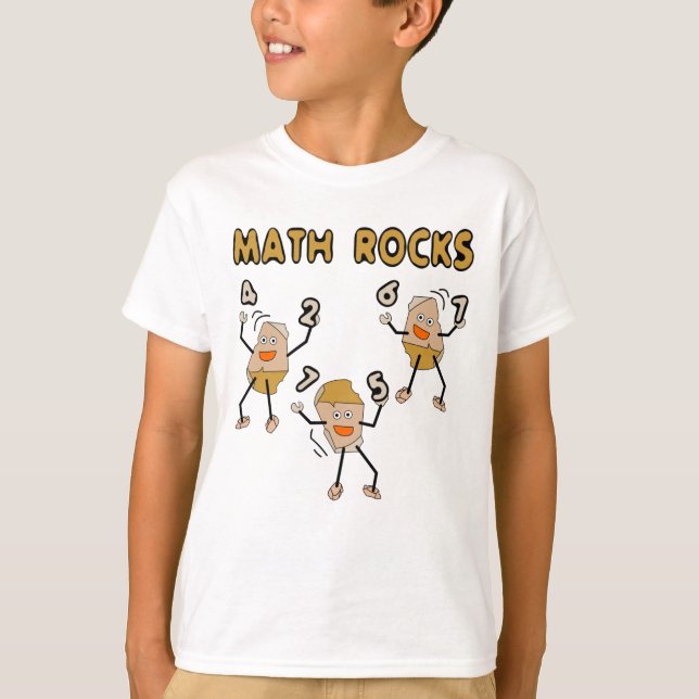 Math Rocks T-Shirt (Vorderseite)