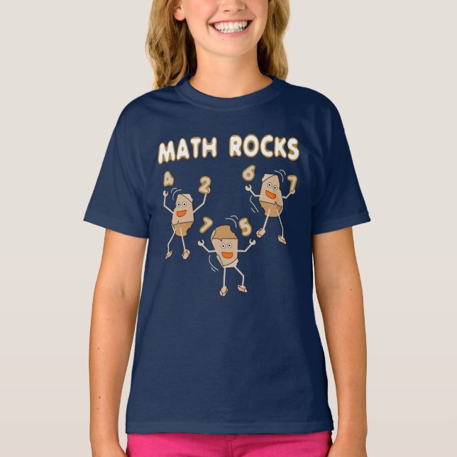 Math Rocks T-Shirt (Vorderseite)