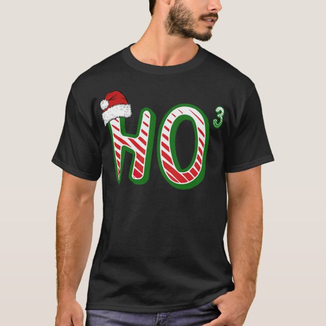 Math Santa Ho Galopp T-Shirt (Vorderseite)