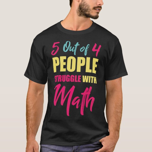Math Sarcasm Geschenkpferde Redewendungen T-Shirt (Vorderseite)
