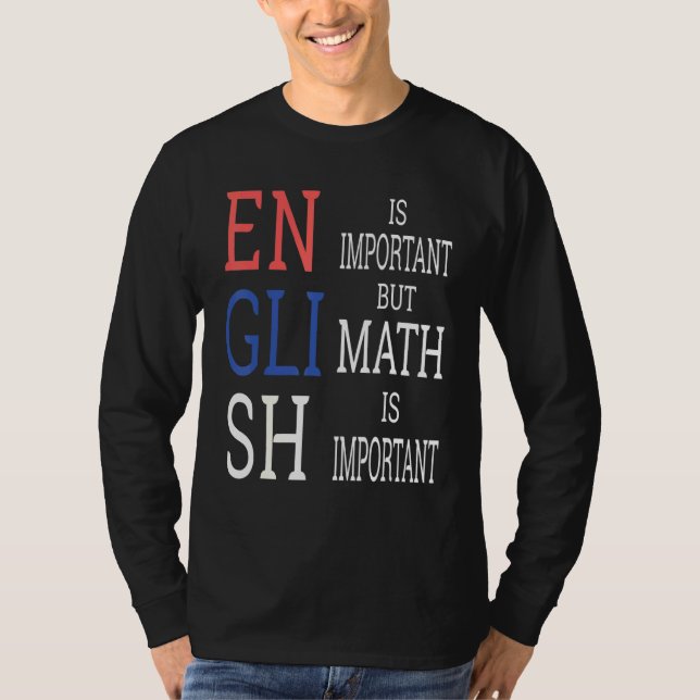 Math Science Nerd Lehrerin Idee Geburtstag T-Shirt (Vorderseite)