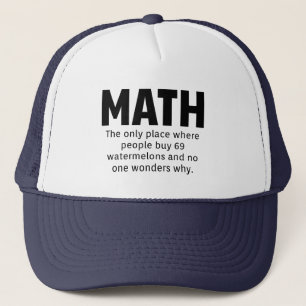 Math Spaß Truckerkappe