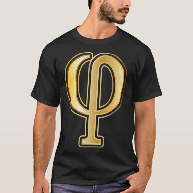 Math Symbols Gold Ratio Phi Math Fan Geschenke Rei T-Shirt (Vorderseite)