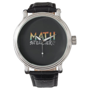 Math Teacher Armbanduhr