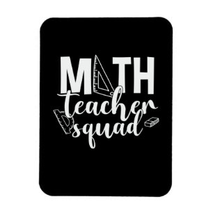 Math Teacher Math Teacher Squad Magnet